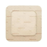 Mepilex Border Flex - Self-Adherent Soft Silicone Foam Dressing, 3 Inches x 3 Inches, Tan, Sterile, 1 Count