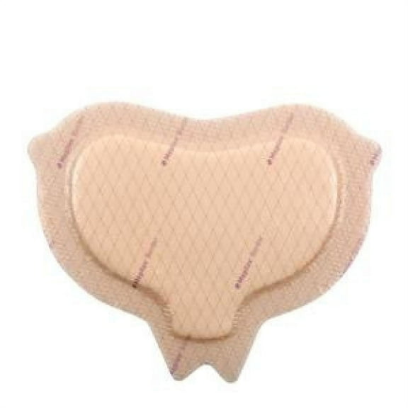 Mepilex Border Foam Dressing, 9-1/5 X 9-1/5 Inch Sacral Adhesive with Border, Sterile, 1 Count