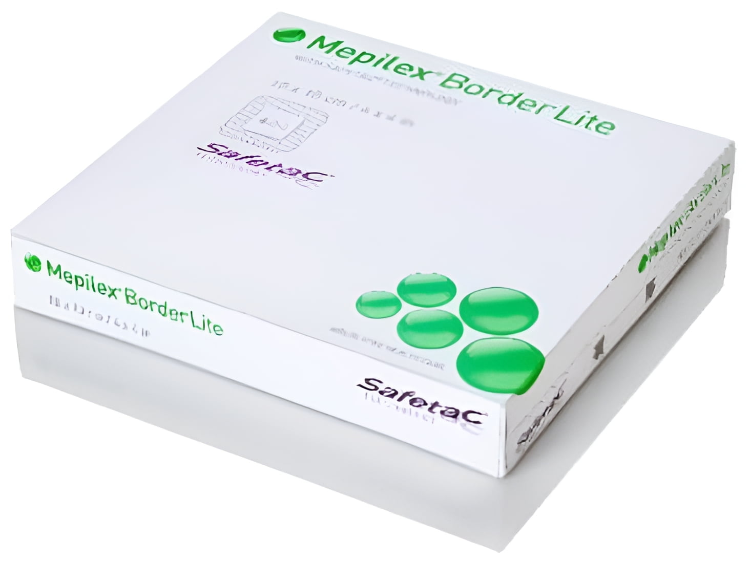 Molnlycke Mepilex Border Lite Foam Dressing 4x4 Square - Sterile