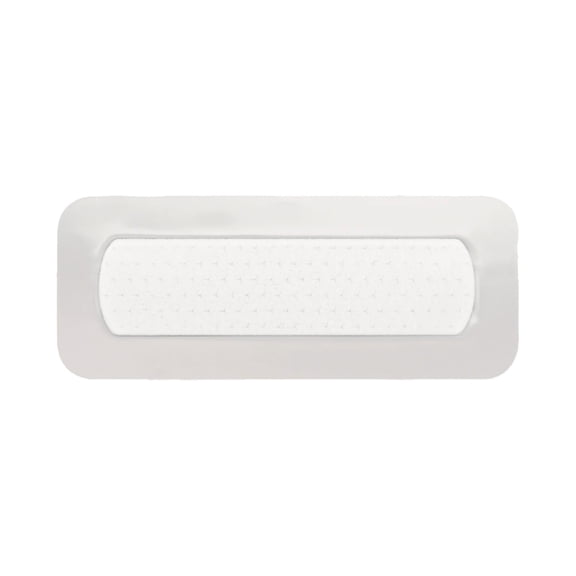 Mepilex Border Post-Op Foam Dressing 4 x 8" Rectangle With Border Film Backing 496405 5 per Box