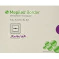 thumbnail image 1 of Mepilex Border Self-Adherent Absorbent Foam Dressing, 3" x 3", 5 Count, 1 of 3