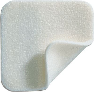 Mepilex Soft Silicone Absorbent Foam Dressing 4" x 4", Box of 5
