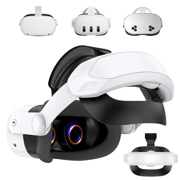 Meponn Replacement Head Strap Enhanced Comfort & Weight Distribution VR Accessory for Meta Quest 2/3/3S