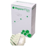 Molnlycke Mepore Self-Adhesive Transparent Film Dressing 2-2/5 x 2-3/5 - Box or 100