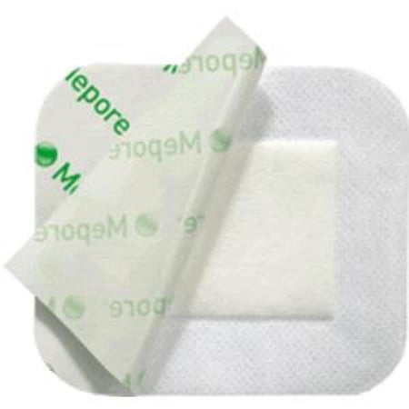 Mepore Self-Adhesive Island Dressing - 2.5 Inches x 3 Inches, 60 Count
