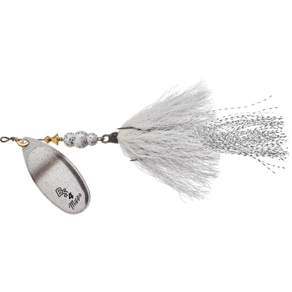 Mepp's BS4T S-PSH Bronze Slammer Dressed Treble 1/3 oz Pearl Shad