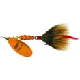 thumbnail image 1 of Mepps Aglia Distressed Treble Fishing Lure Orange/Brown 1/2 Oz B5ST OP-BR, 1 of 1