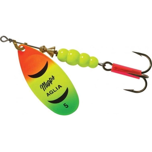 Mepps Aglia Inline Spinner 1/2 oz Hot Fire Tiger - Walmart Business ...