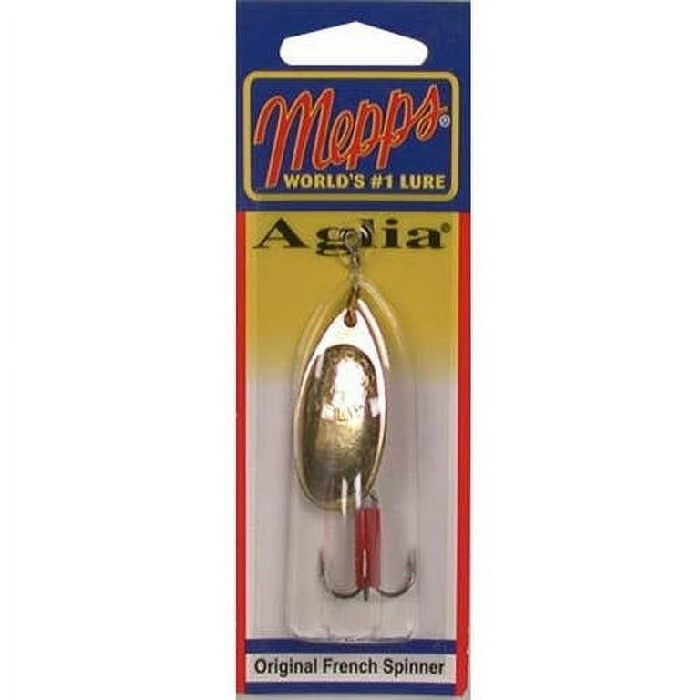 Reservoir Fishing with Mepps Aglia Spinner #0 