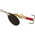 thumbnail image 1 of Mepps Aglia Plain Treble Fishing Lure, Black, 1/12th Oz - B0 BK, 1 of 1
