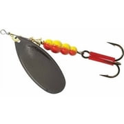 Mepps Aglia Plain Treble Fishing Lure, Black 1/2 Oz - B5 BK