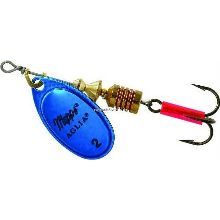 Mepps Aglia Plain Treble Fishing Lure Blue 1/12th Oz B0 BLP Mepps Aglia Plain Treble Fishing Lure Blue 1/12th Oz B0 BLP