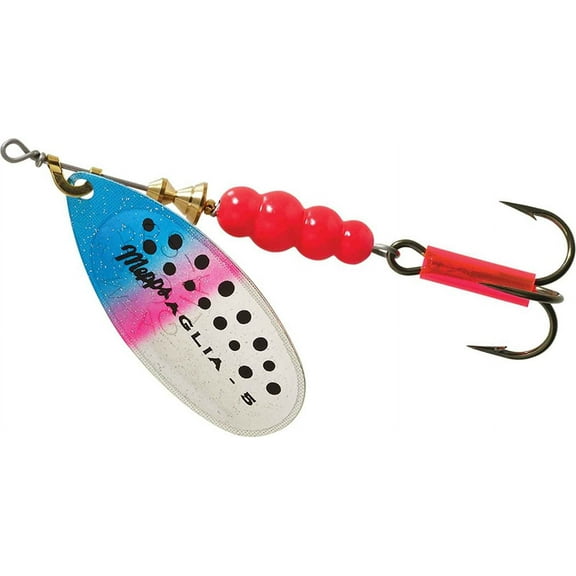 Mepps Aglia Plain Treble Fishing Lure Rainbow Trout 1/2 Oz B5 RBT