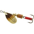 thumbnail image 1 of Mepps Aglia In-Line Spinner 1/6 oz, Plain Treble Hook, Brown Trout Blade, 1 of 1