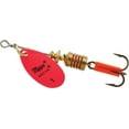 thumbnail image 1 of Mepps Aglia In-Line Spinner 1/8 oz, Plain Treble Hook, Hot Pink Blade, 1 of 2