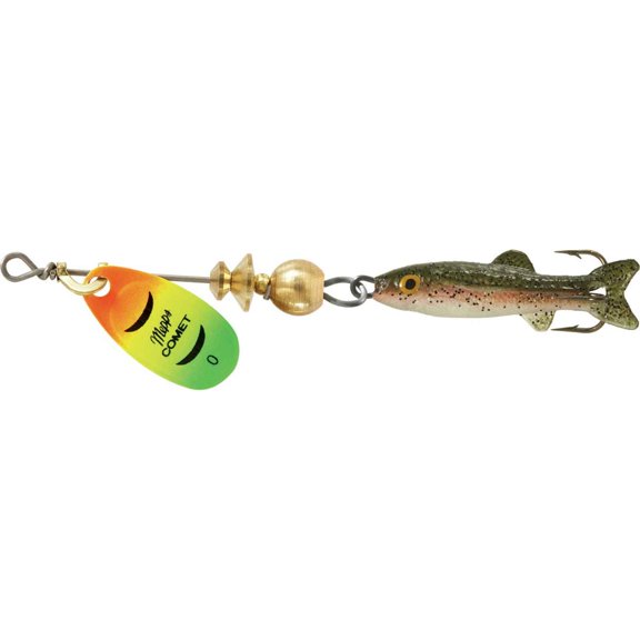 Mepps C0M S-RBT Comet Mino In-Line Spinner 1 1/4" 1/9 oz Silver