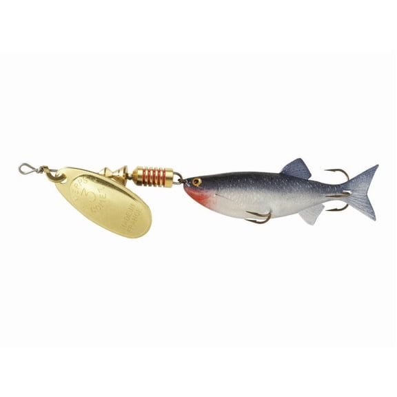 Mepps Comet Mino Inline Spinner 2 1/2" with Shad Mino Gold Blade 5/16 oz