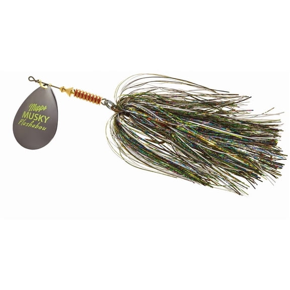 Mepps Double Blade Musky Flashabou Bait Series, Walleye