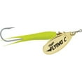 thumbnail image 1 of Mepps Flying C Fishing Lure, Hot Charteuse Green 5/8 Oz - FC58P HC-G, 1 of 2