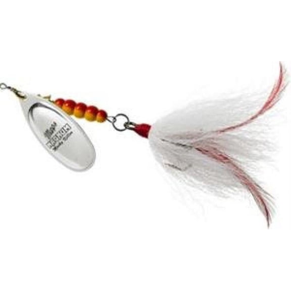 Mepp's 151330-Maurice Fishing Equipment, 1 1/4 oz Magn Musky Killer S-W, White