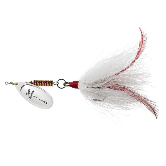Mepps Musky Killer, Silver/White