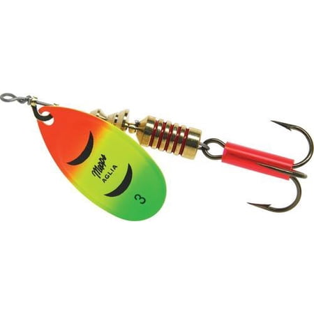 Mepps Musky Killer Inline Spinner, 3/4 oz Hot Fire Tiger