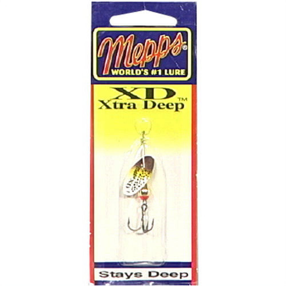 Mepps XD Inline Spinner 1/11oz - Gold/Brown Trout - Walmart.com