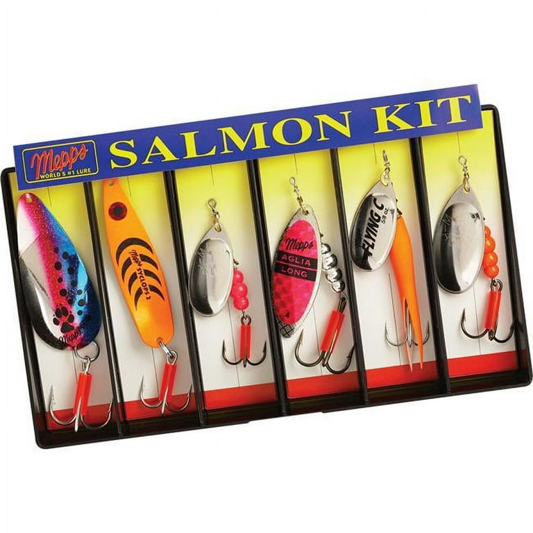 Mepps Salmon Kit Plain Lure Assortment 