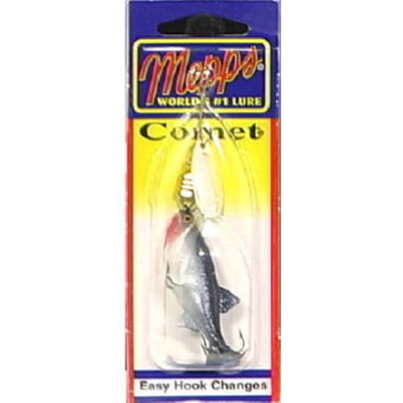 Mepps Silver Comet Mino Inline Spinner 1/4 oz. – Silver