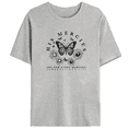 thumbnail image 1 of Mer Are New Every Morning Womens Inspirational Graphic Tee Shirt Short Sleeve Christian Tops Gray S-3XL, 1 of 5