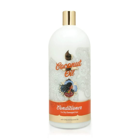 Mera Amla Oil Indian Conditioner Chia & Coconut Oil - Dry Damaged Hair 32oz / 1L