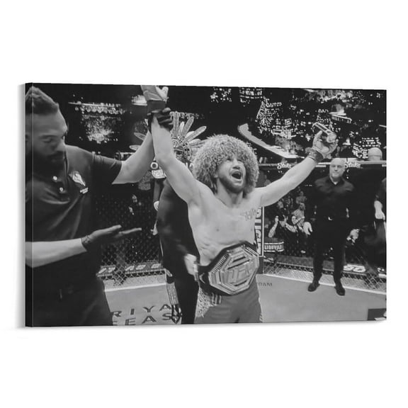 Merab Dvalishvili Canvas Poster Wall Art Poster Gifts Bedroom Prints Home Decor Hanging Picture Canvas Painting Posters 12x18inch(30x45cm)