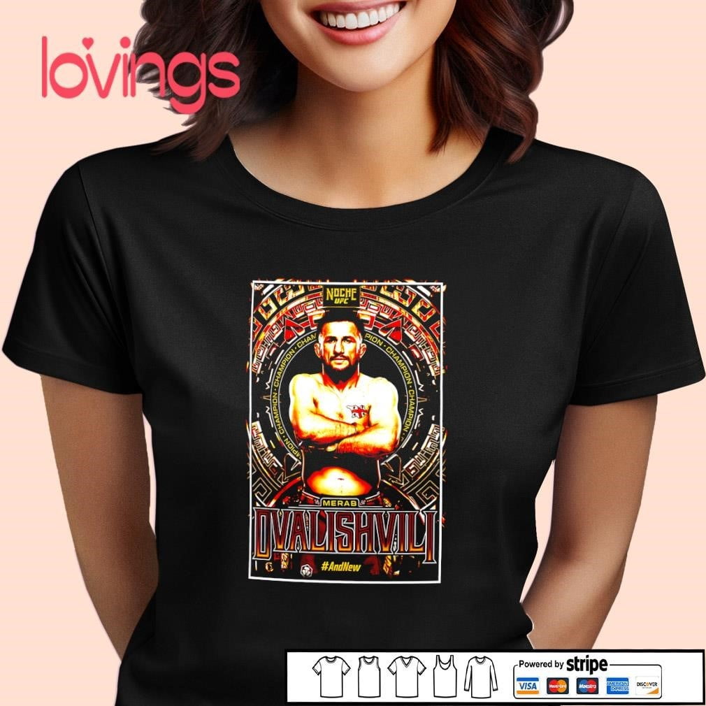 Merab Dvalishvili Noche Ufc And New Bantamweight Champion Shirt - How Tall Is Merab Dvalishvili? – UFC Fighter’s Stature Explained