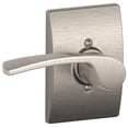 thumbnail image 1 of Merano Left Handed Lever with Century Trim Non-Turning Lock, Satin Nickel (F170 MER 619 CEN LH), 1 of 4