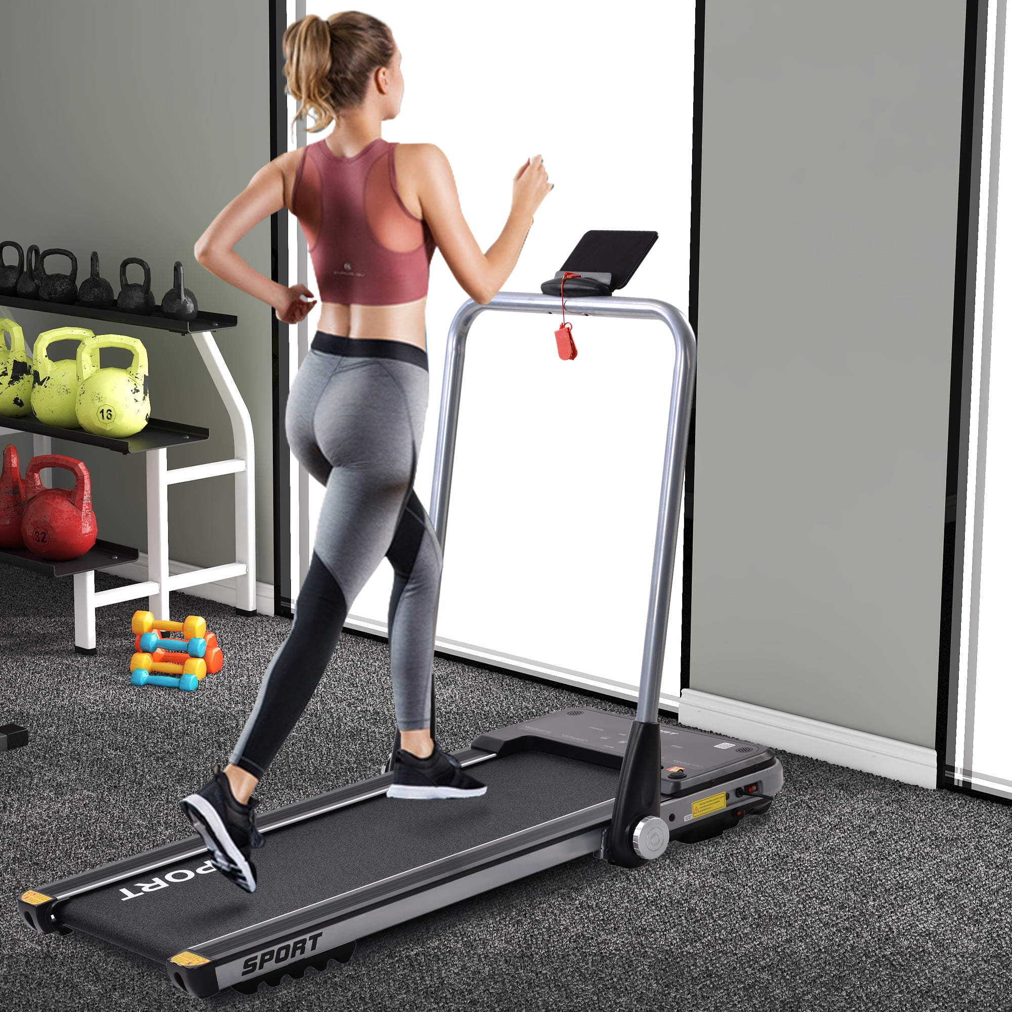 Merax 2.5HP Folding Electric Treadmill with Ethiopia Ubuy