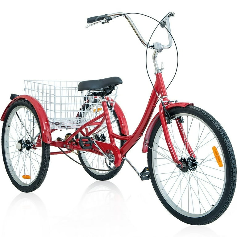 Merax 26 inch 3 wheel bike best sale