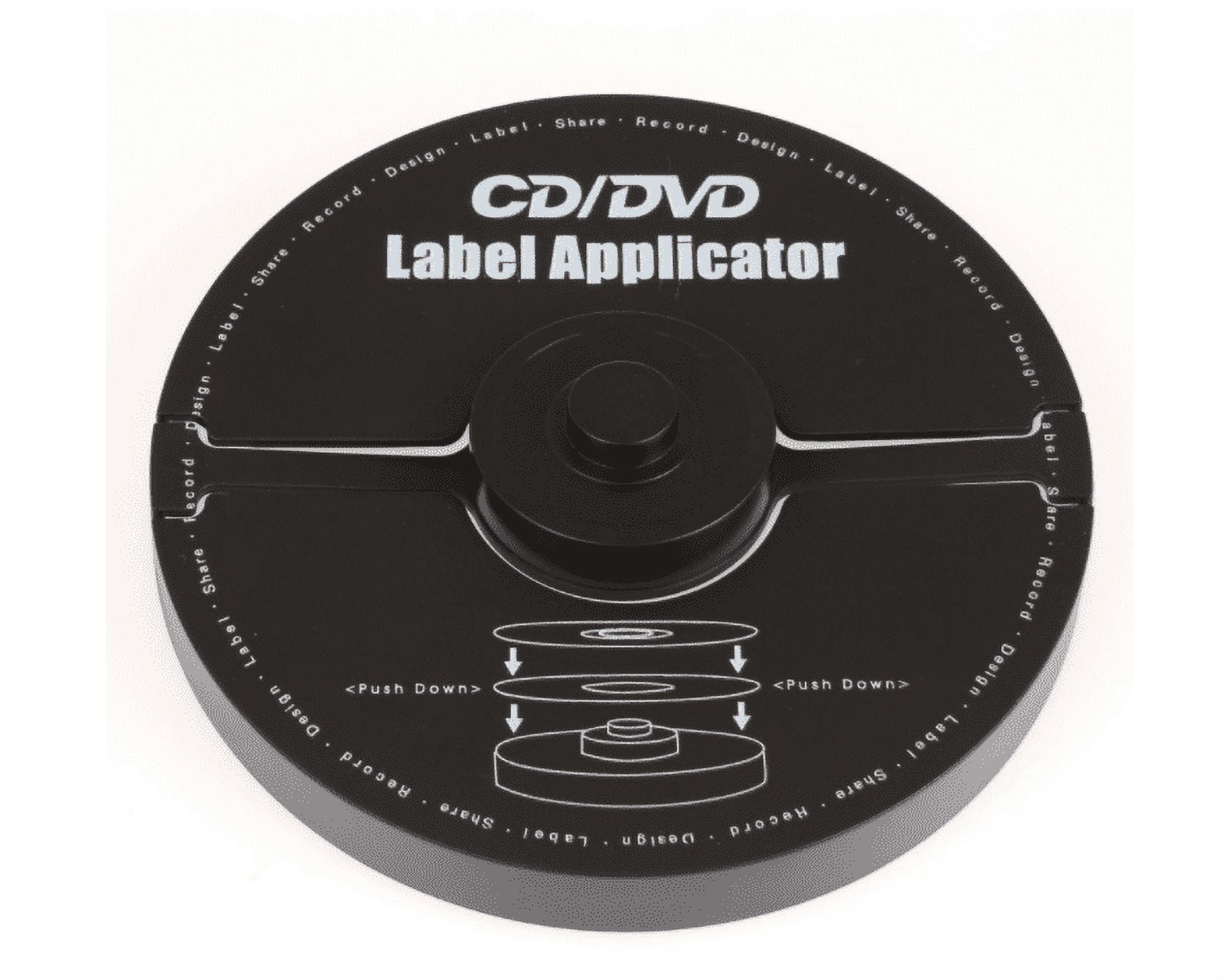 Merax EZ LABEL CD / DVD Label Applicator (40mm Hole, CD / DVD
