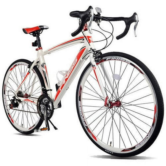 Merax Finiss Aluminum 21 Speed 700C Road Bike Racing Bicycle
