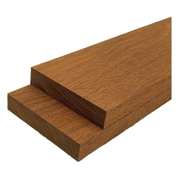 Merbau Lumber - 3/4" x 6" (2 Pieces) (3/4" x 6" x 36")