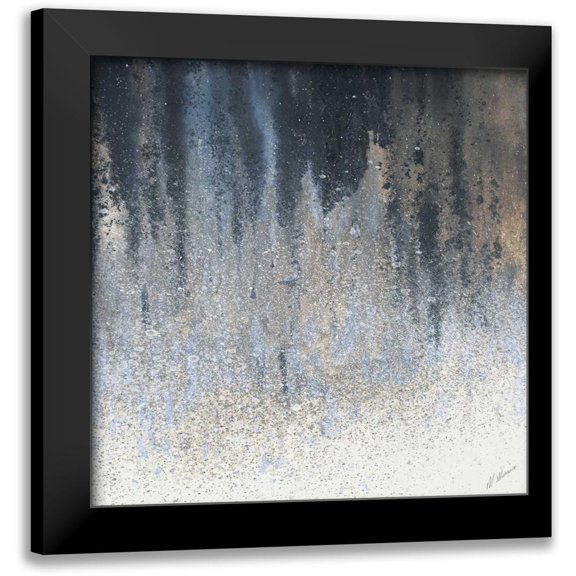 Mercado, M. 12x12 Black Modern Framed Museum Art Print Titled - Summer Woods Square I
