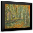 thumbnail image 1 of Mercado, M. 15x15 Black Modern Framed Museum Art Print Titled - Woods, 1 of 5