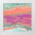thumbnail image 1 of Mercado, M. 15x15 White Modern Wood Framed Museum Art Print Titled - Pastel Marble, 1 of 4