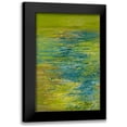 thumbnail image 1 of Mercado, M. 17x24 Black Modern Framed Museum Art Print Titled - The Lake, 1 of 5