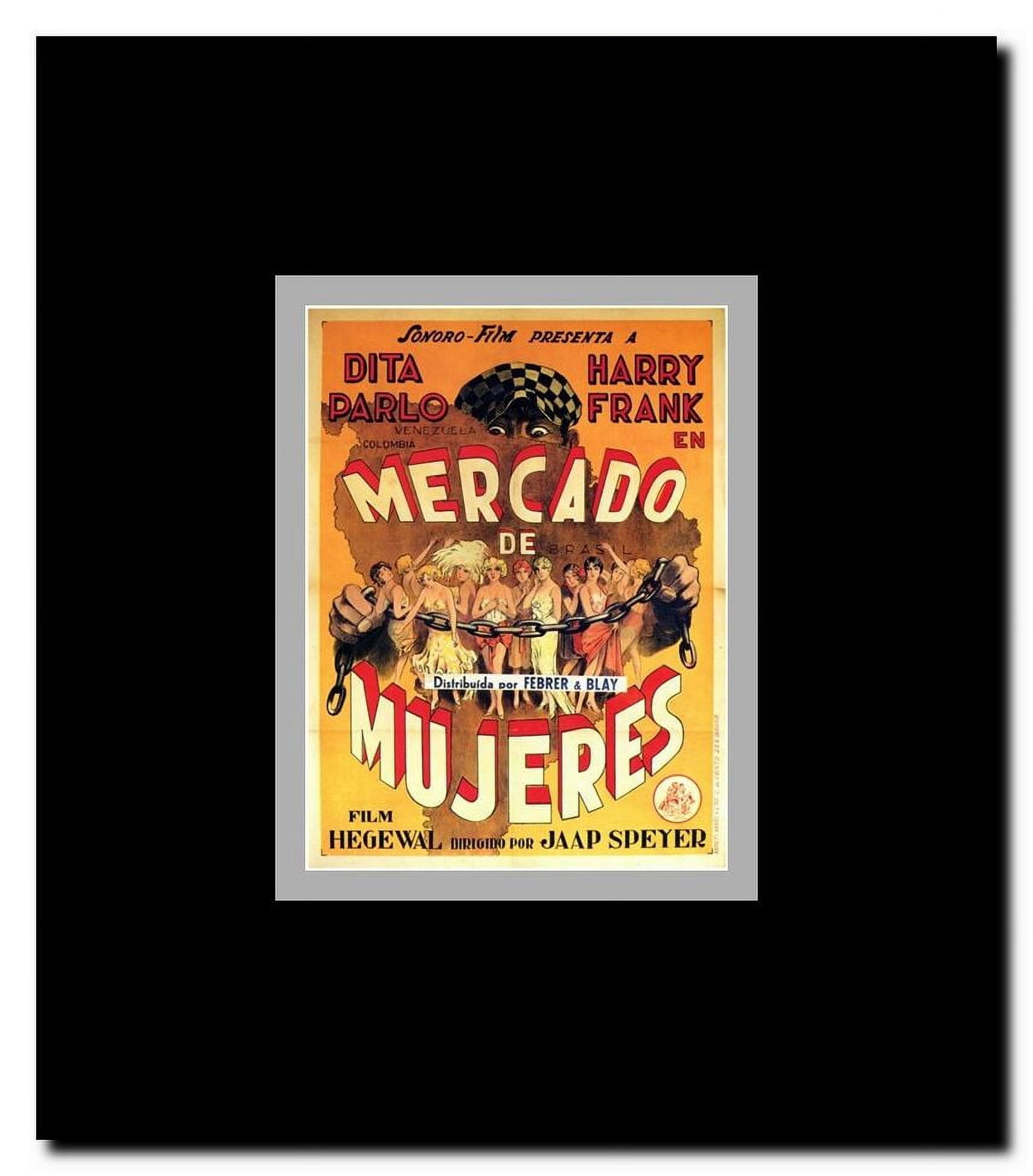Mercado de Mujeres Framed Movie Poster