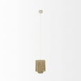 thumbnail image 1 of Mercana Aviario Natural Cane Cylindrical Pendant Light in Beige, 1 of 9