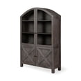 thumbnail image 1 of Mercana Furniture Barrett V 73" H Gray Solid Wood Display Cabinet with 2 doors, 1 of 3