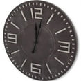 thumbnail image 1 of Mercana Devonshire II 42" Brown Wood Round Oversize Industrial Wall Clock, 1 of 4