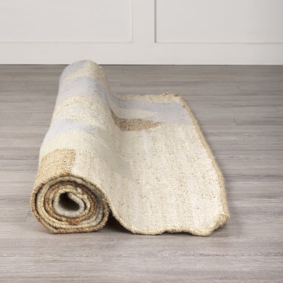 Mercana Mayson 5X8 Cream Multi-Colored Honeycomb Pattern Area Rug