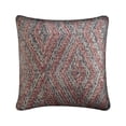 thumbnail image 1 of Mercana Nicand 18 X 18 Red/Blue Diamond Pattern Decorative Pillow Cover, 1 of 1