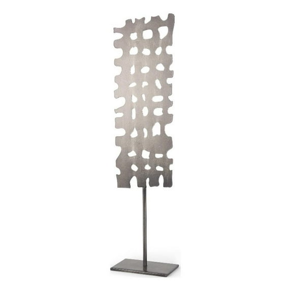 Mercana Shaw II Large Gray Rectangular Decorative Object 68813